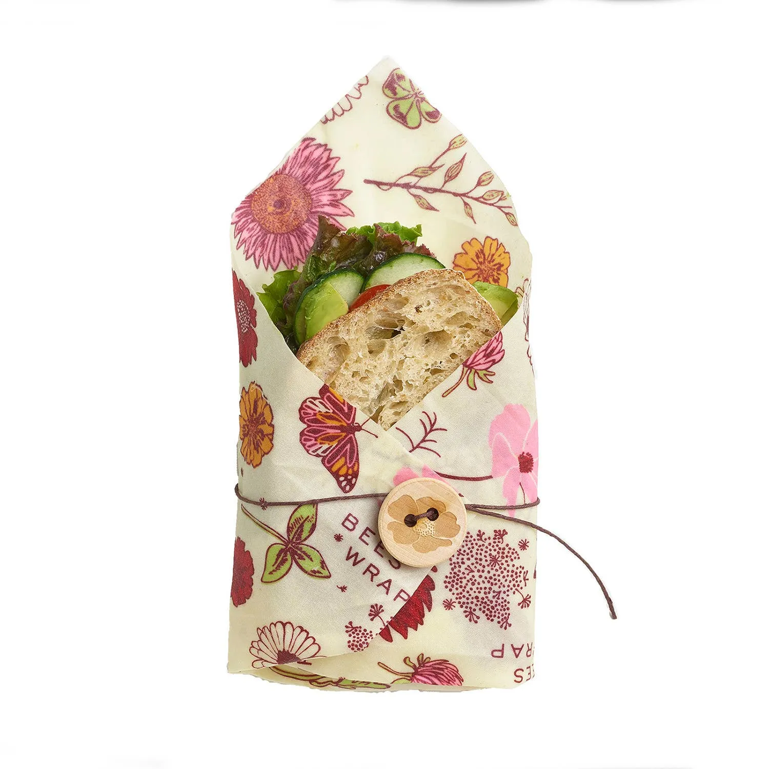 Bee's Wrap - Plant-Based Sandwich Wrap - Meadow Magic