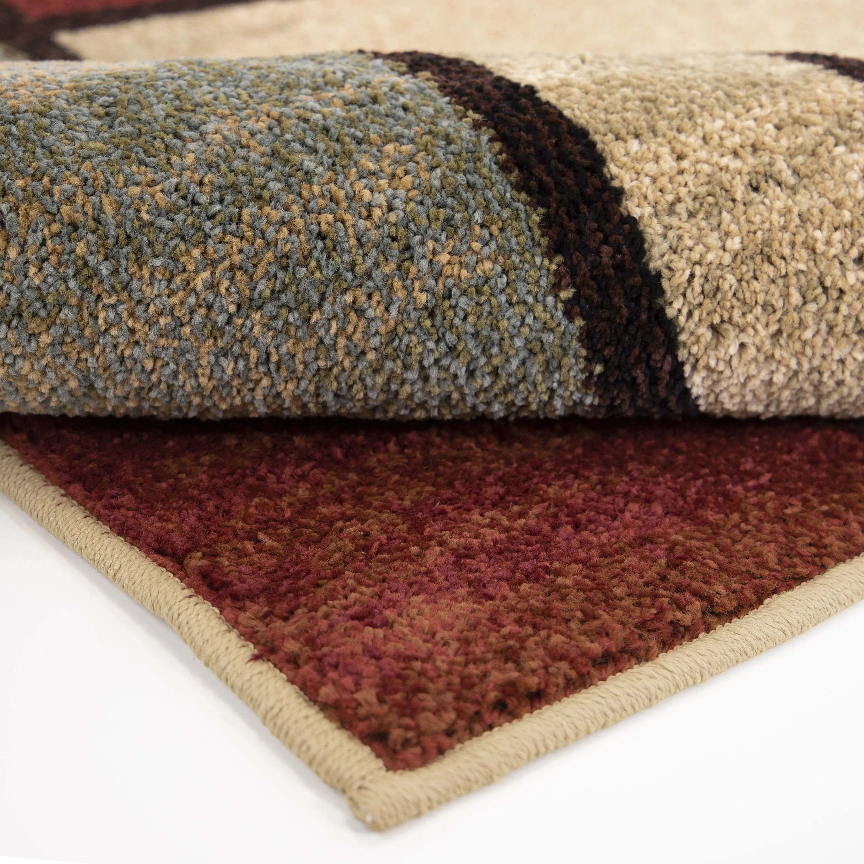 Better Homes & Gardens Spice Grid Indoor Accent Rug, Rouge, 20" X 34"