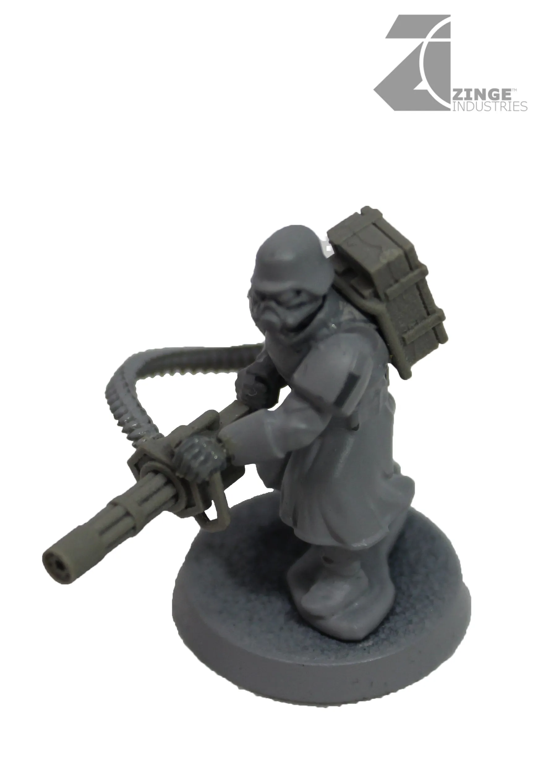 Big Guns - Saturation Fire - Minigun, Back Pack & Flexible Ammo Belt set x 2