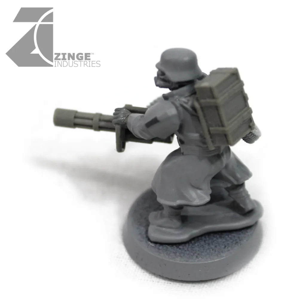 Big Guns - Saturation Fire - Minigun, Back Pack & Flexible Ammo Belt set x 2