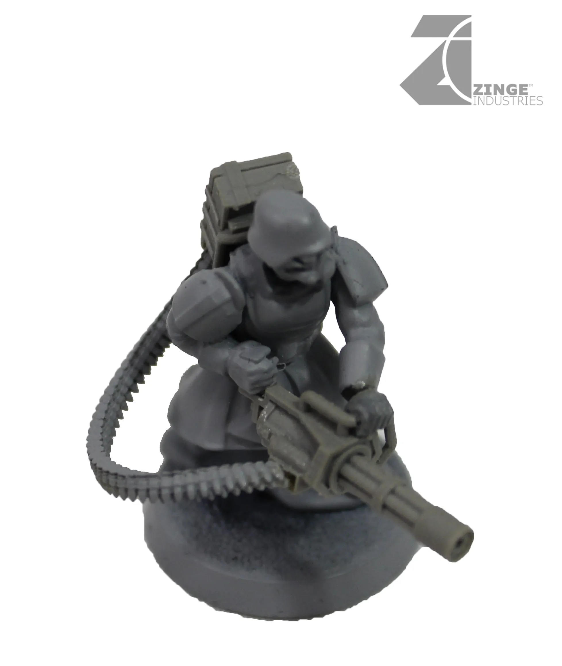 Big Guns - Saturation Fire - Minigun, Back Pack & Flexible Ammo Belt set x 2