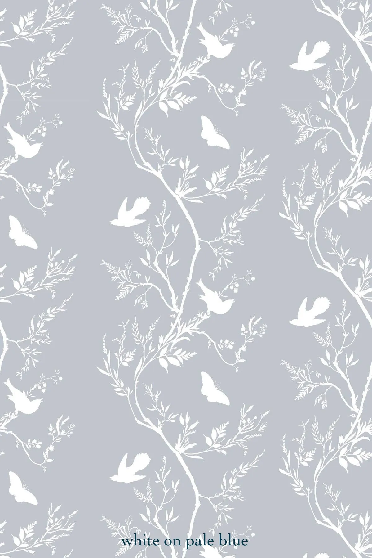 birdbranch stripe wallpaper
