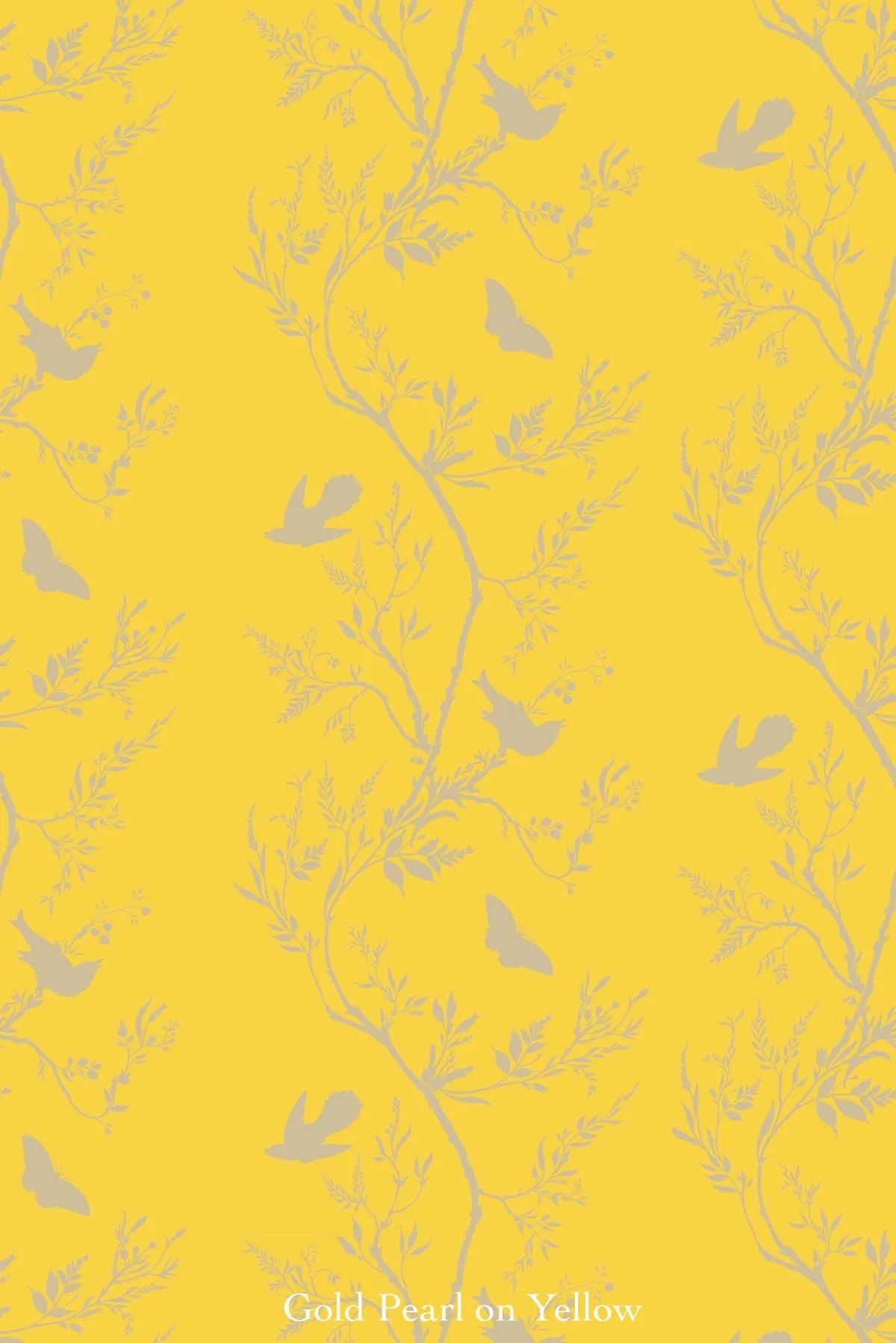 birdbranch stripe wallpaper
