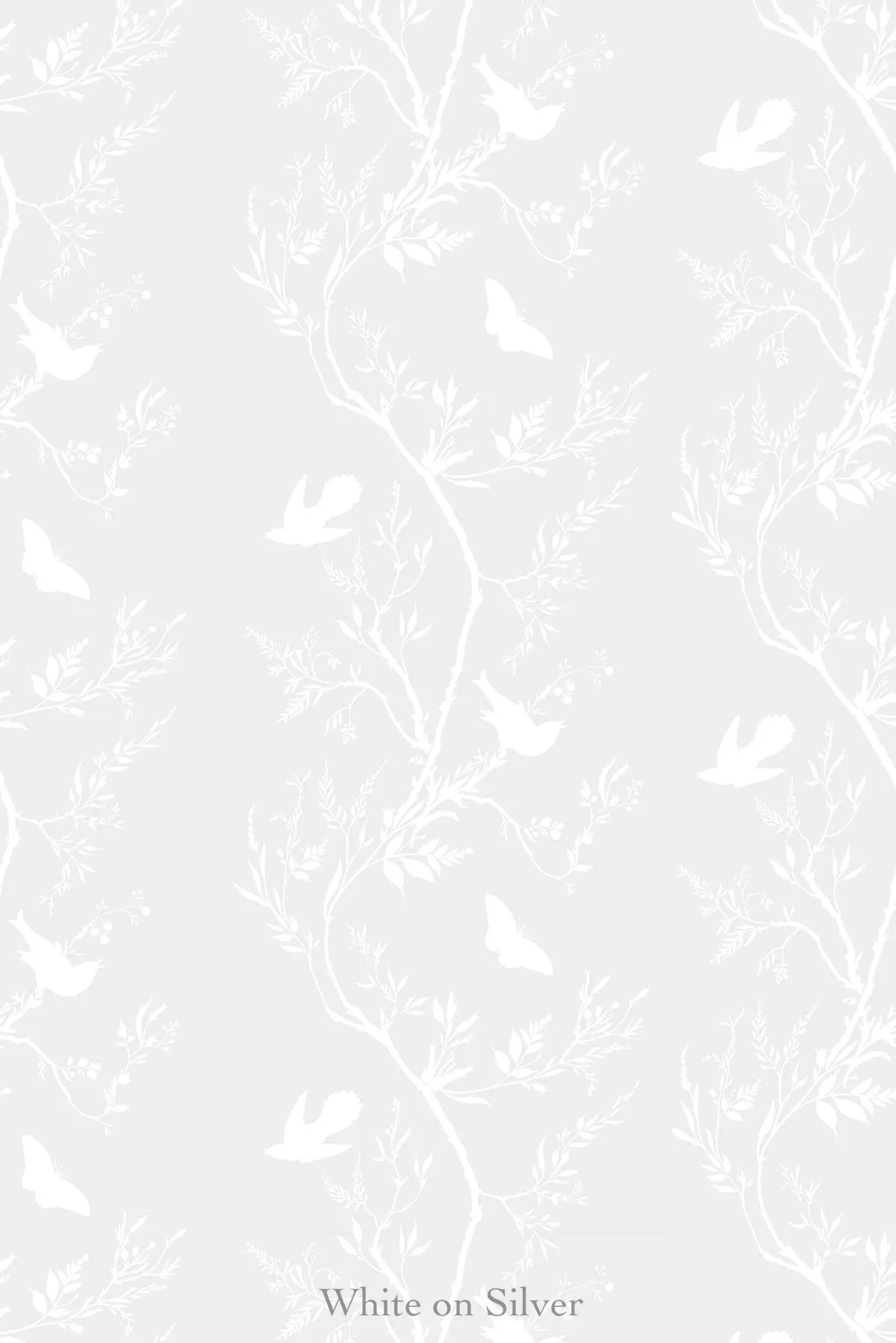 birdbranch stripe wallpaper