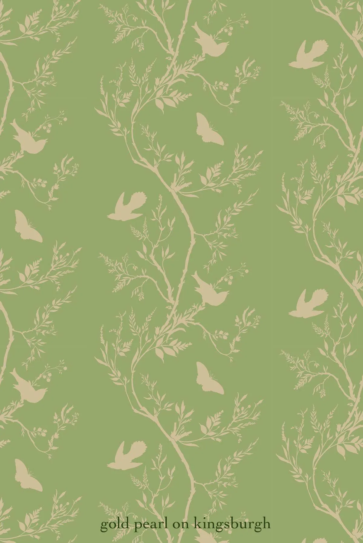 birdbranch stripe wallpaper