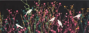 Birds Abstract Modern KP1593B Wallpaper Border