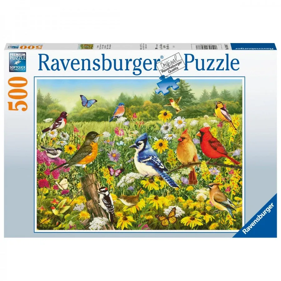 Birds in the Meadow 500PC