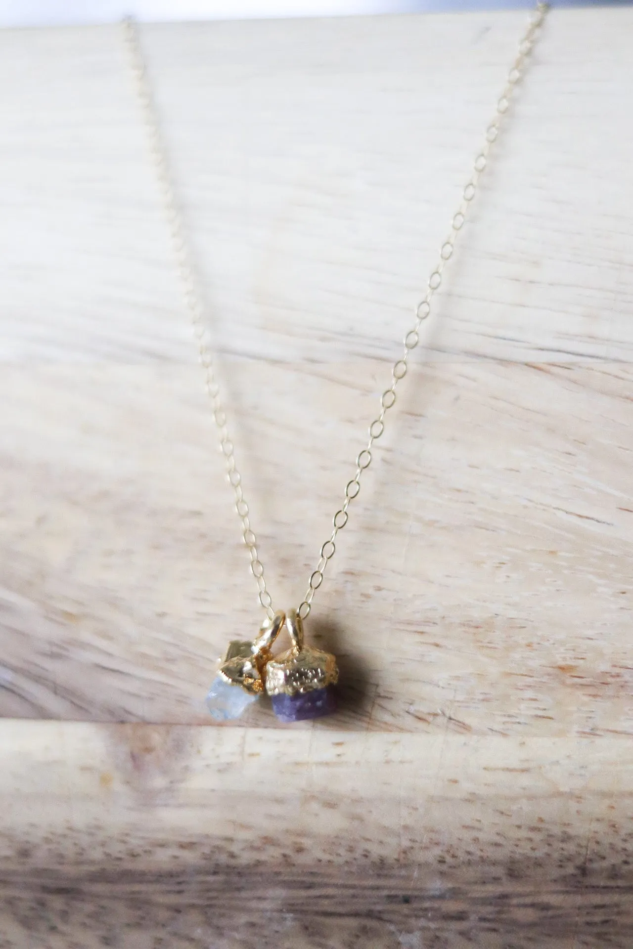 Birthstone Charm Necklace