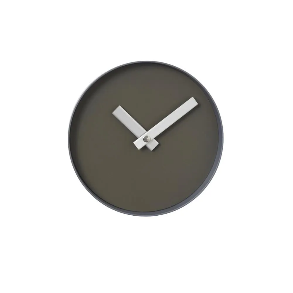 Blomus RIM Wall Clock 20cm - Tarmac & Steel Grey