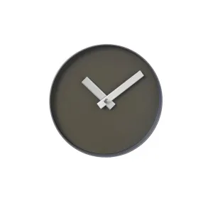 Blomus RIM Wall Clock 20cm - Tarmac & Steel Grey