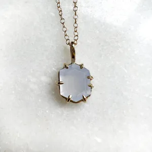 Blue Chalcedony Necklace