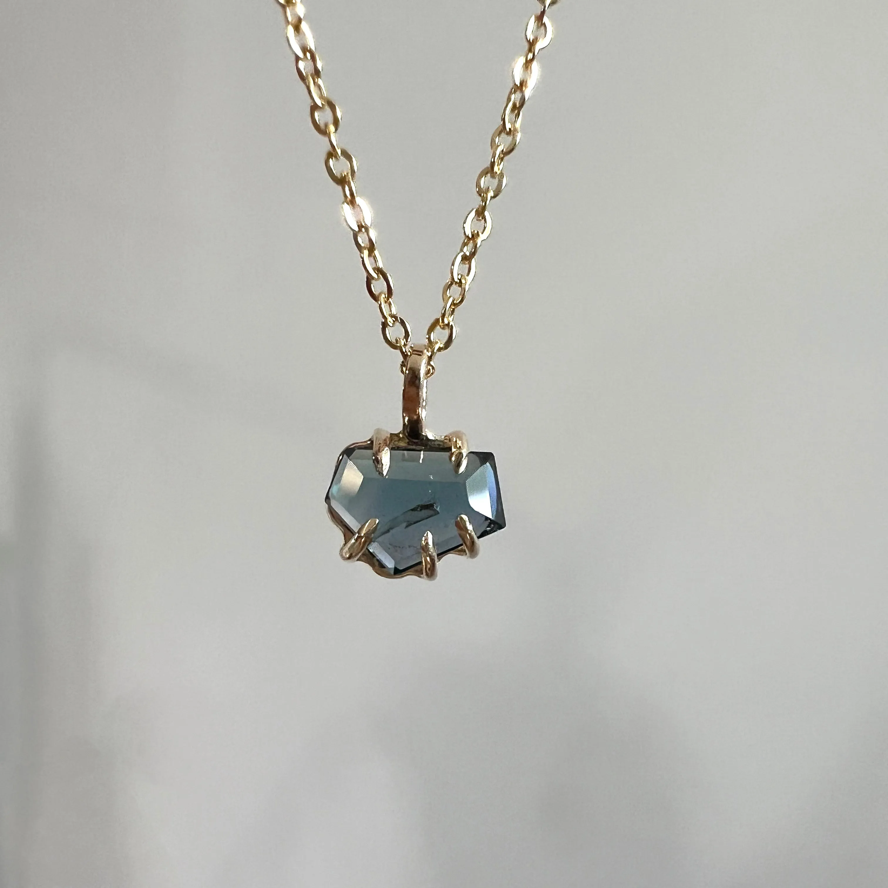 Blue Madagascar Sapphire Necklace