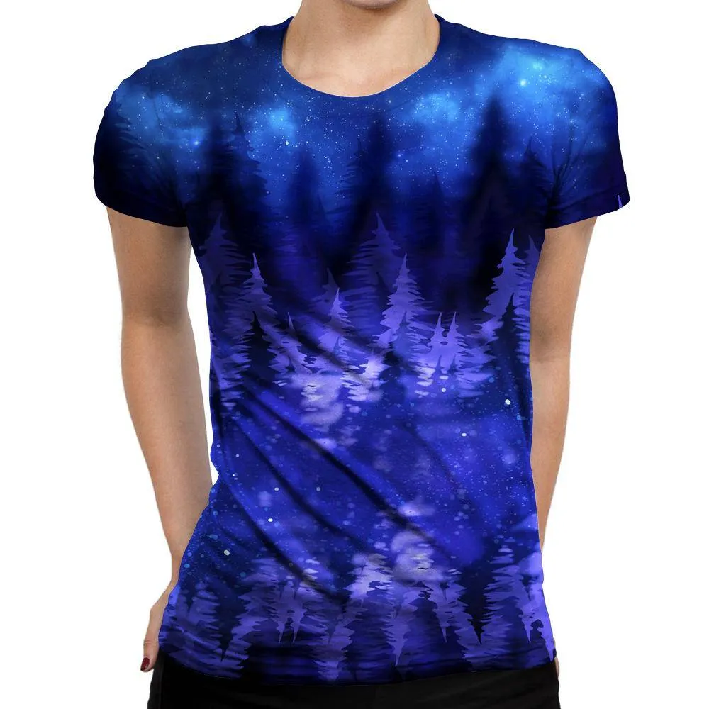 Blue Pines Womens T-Shirt
