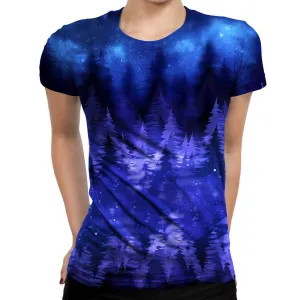 Blue Pines Womens T-Shirt