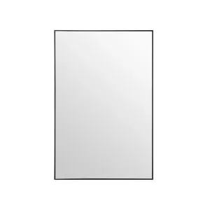 Boffi Vanity Mirror - Wall Mount - 24" Glass/Steel/Matt Black