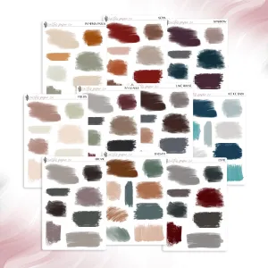 BOLD & MUTED XL BRUSH STROKE BUNDLE