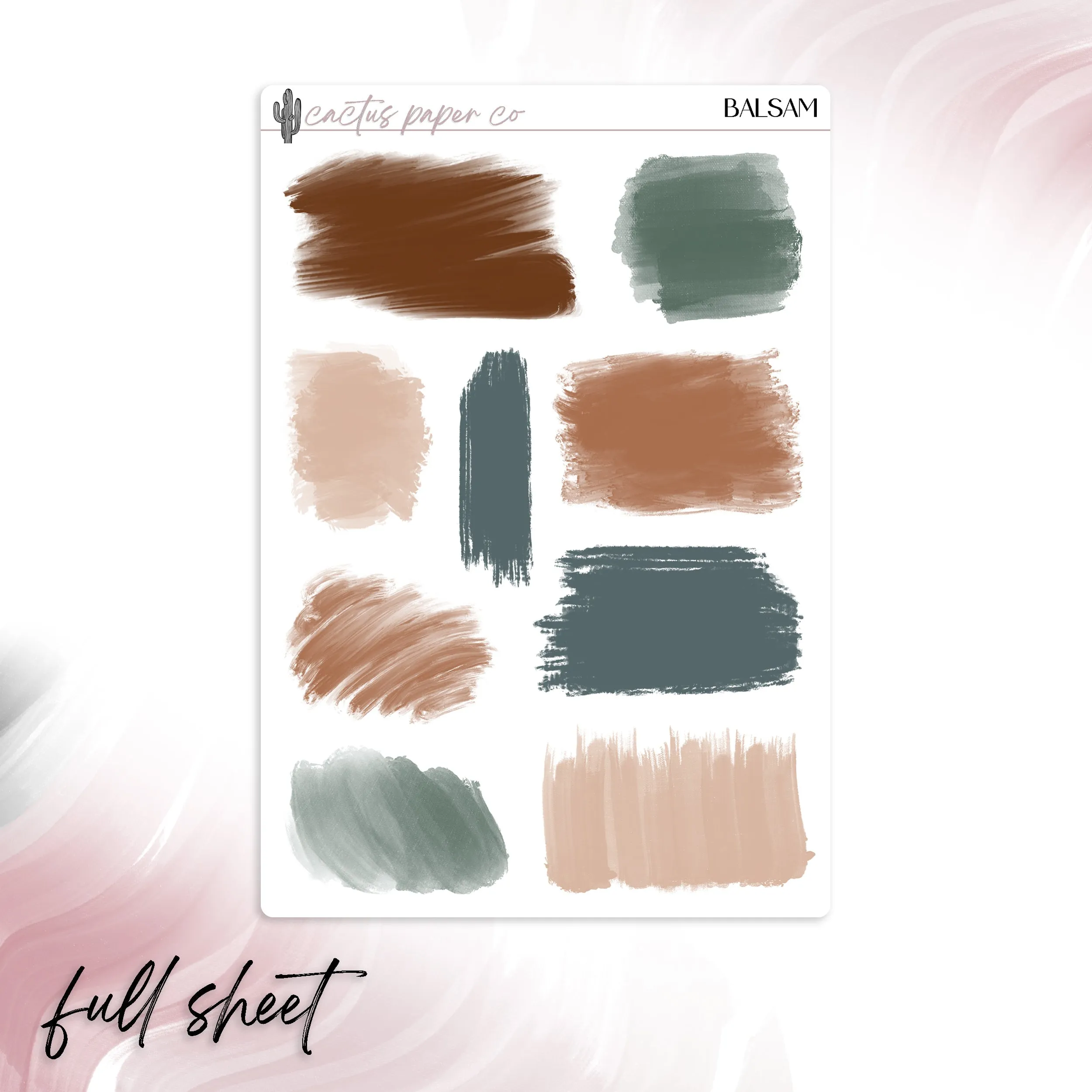 BOLD & MUTED XL BRUSH STROKE BUNDLE