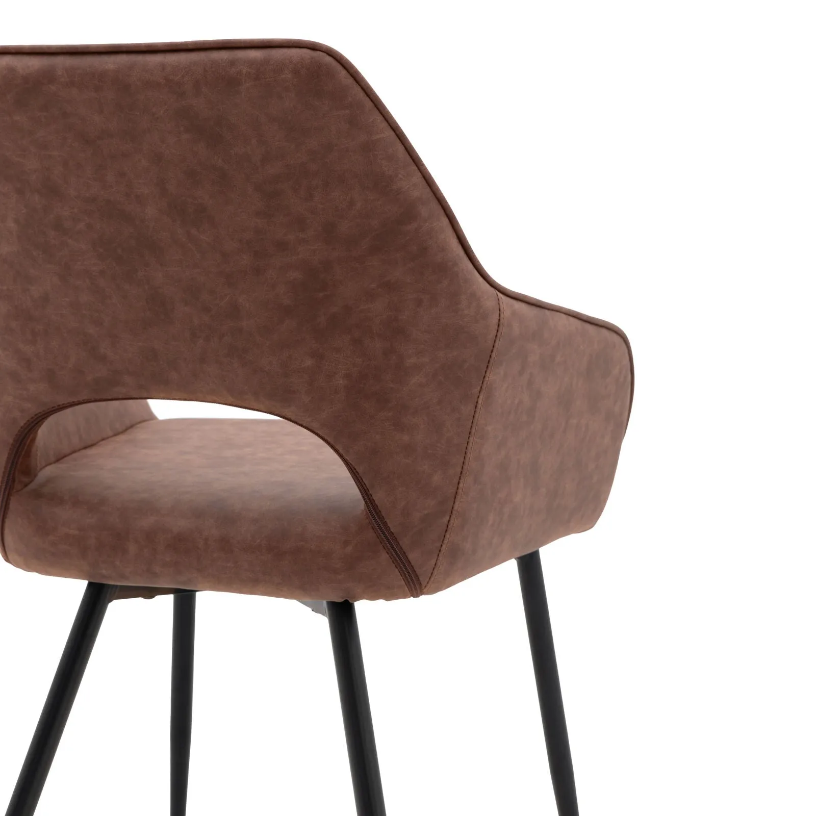 BRIXTON Set of 2 Dining Chairs
