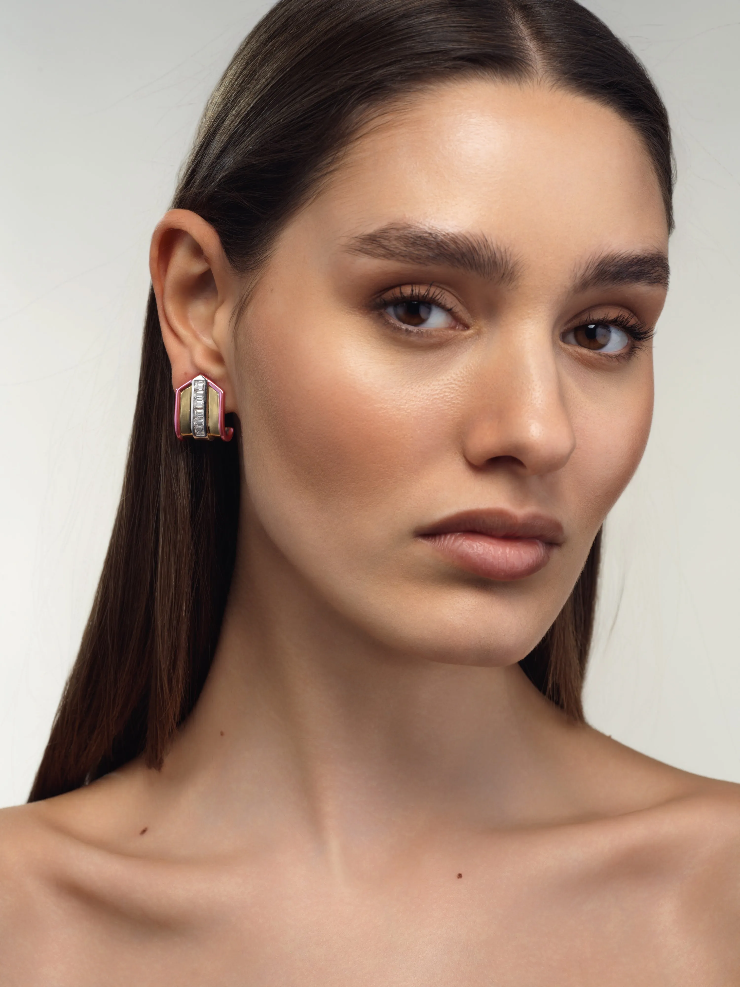 Buckle Earring (One-of-a-Kind, Re-Worked Vintage)