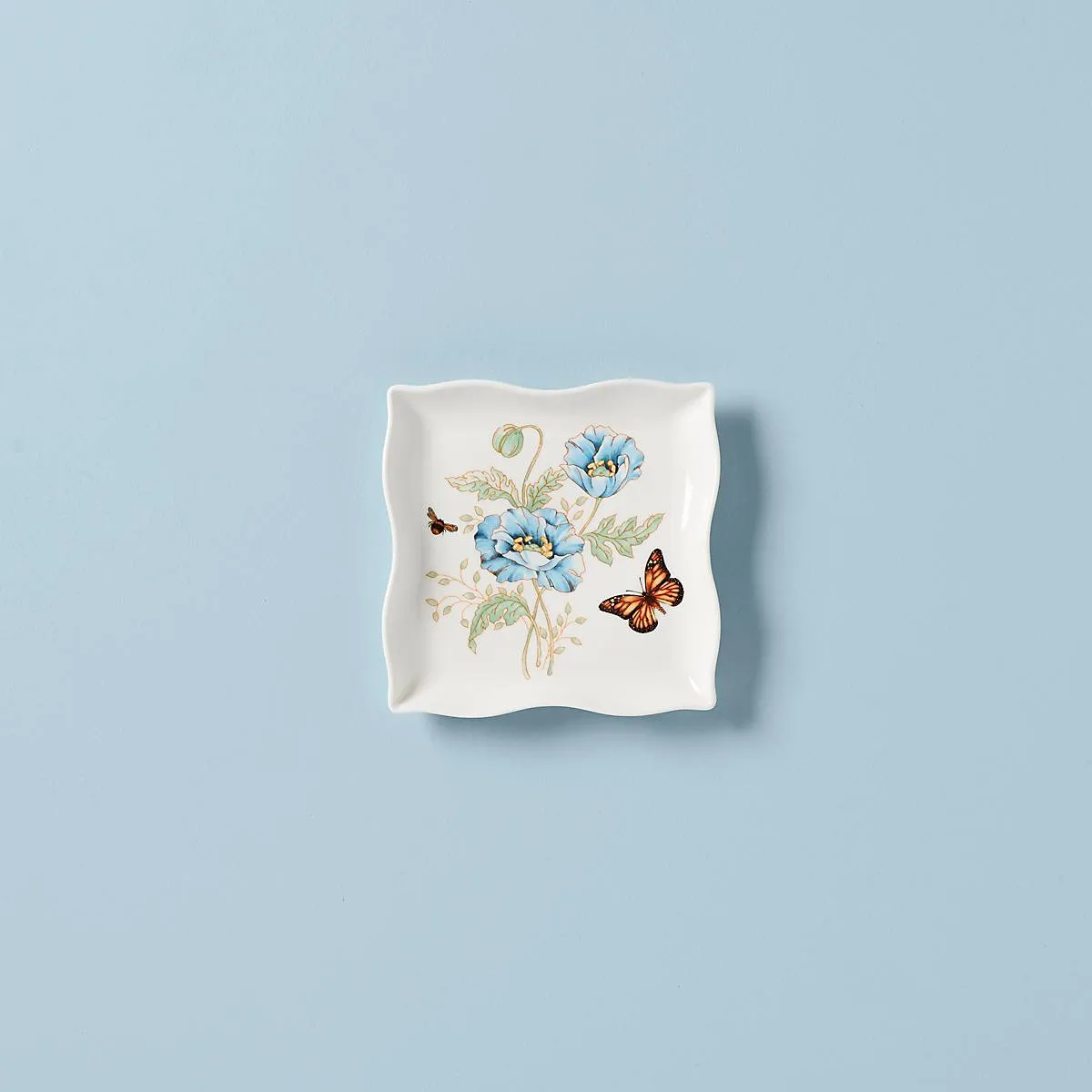 Butterfly Meadow Square Dish