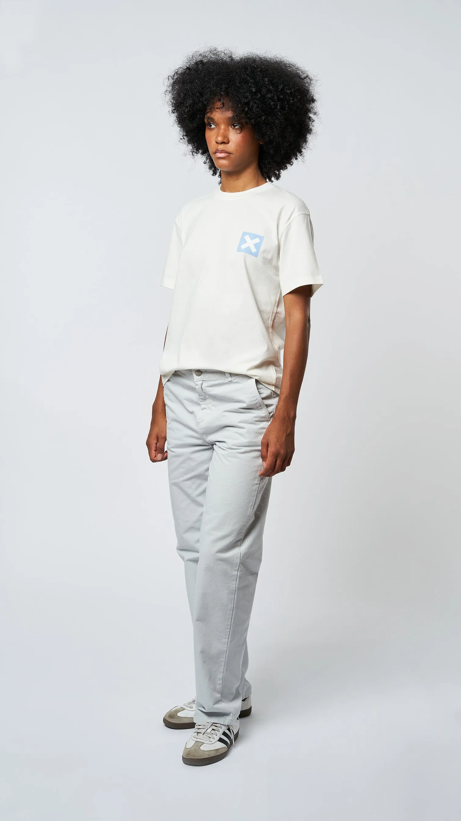 CAMISETA NATURE BLANCO ROTO