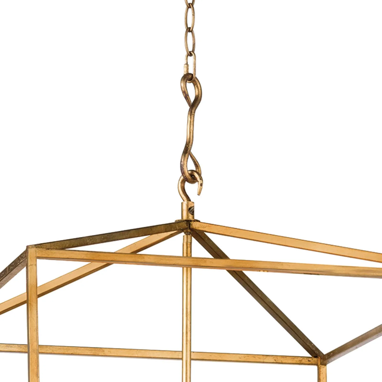 Cape Lantern (Gold Leaf or Blackened Iron)