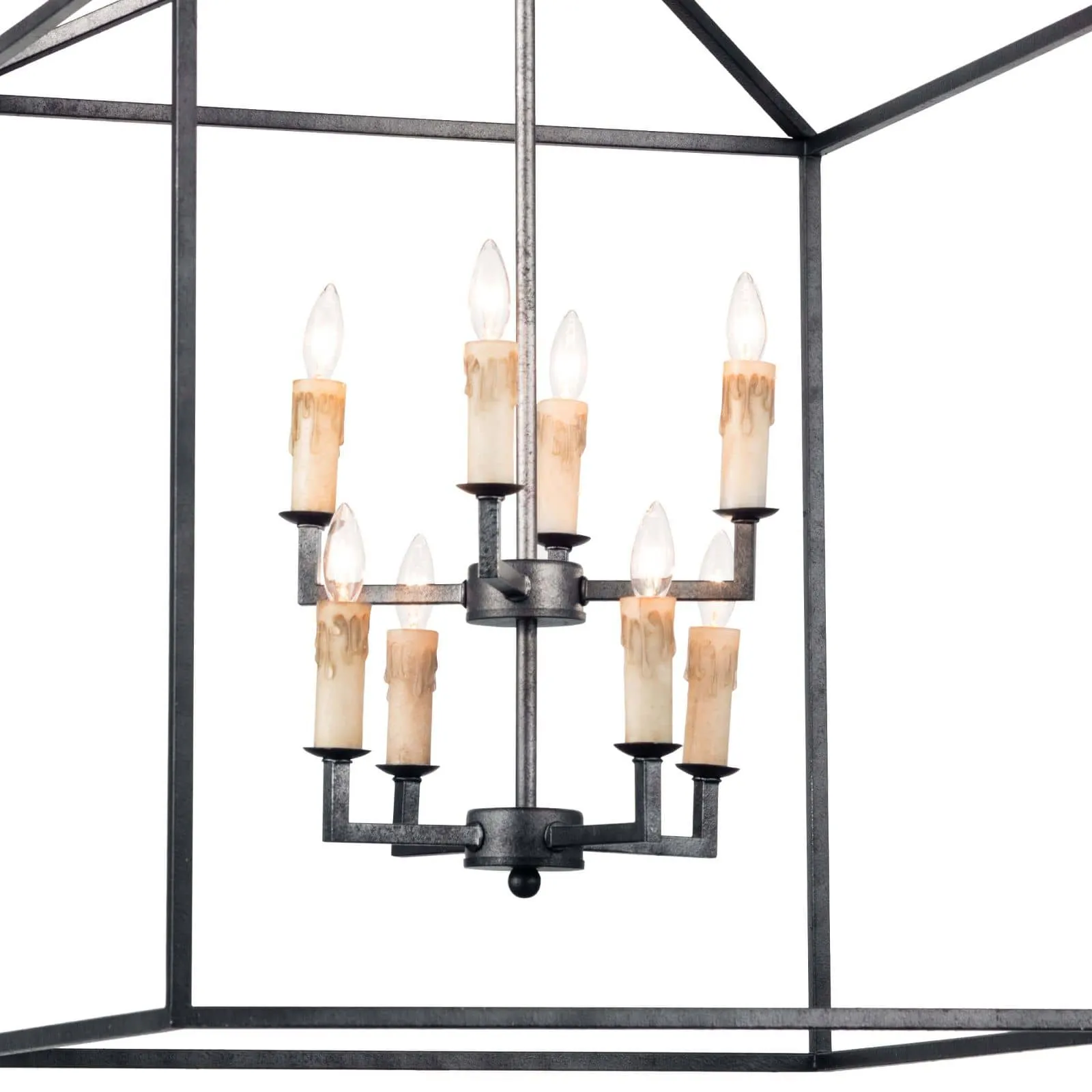 Cape Lantern (Gold Leaf or Blackened Iron)