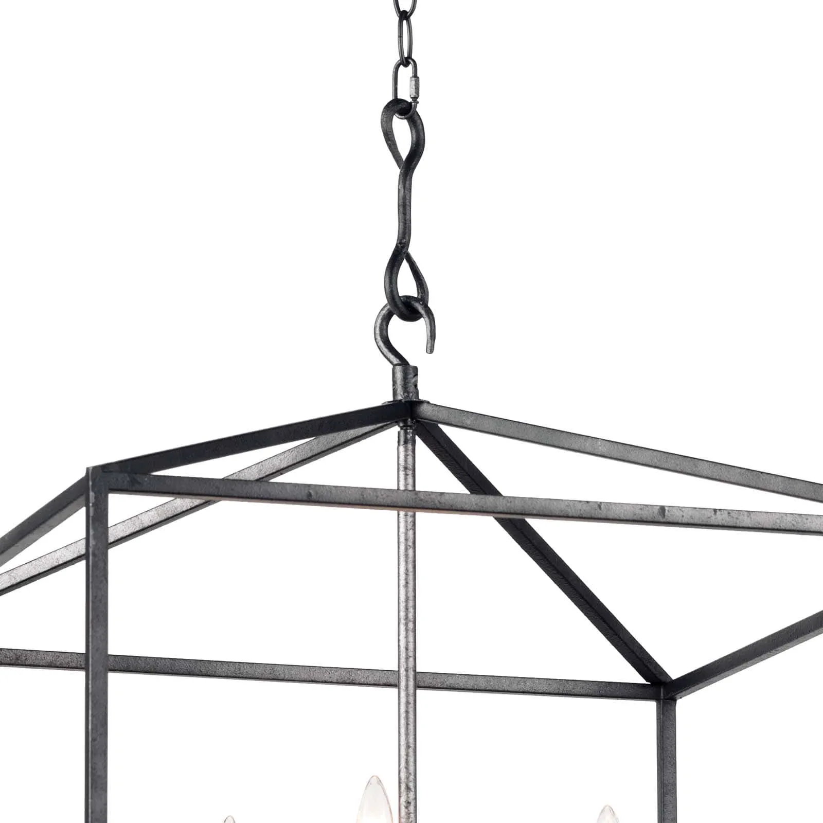 Cape Lantern (Gold Leaf or Blackened Iron)