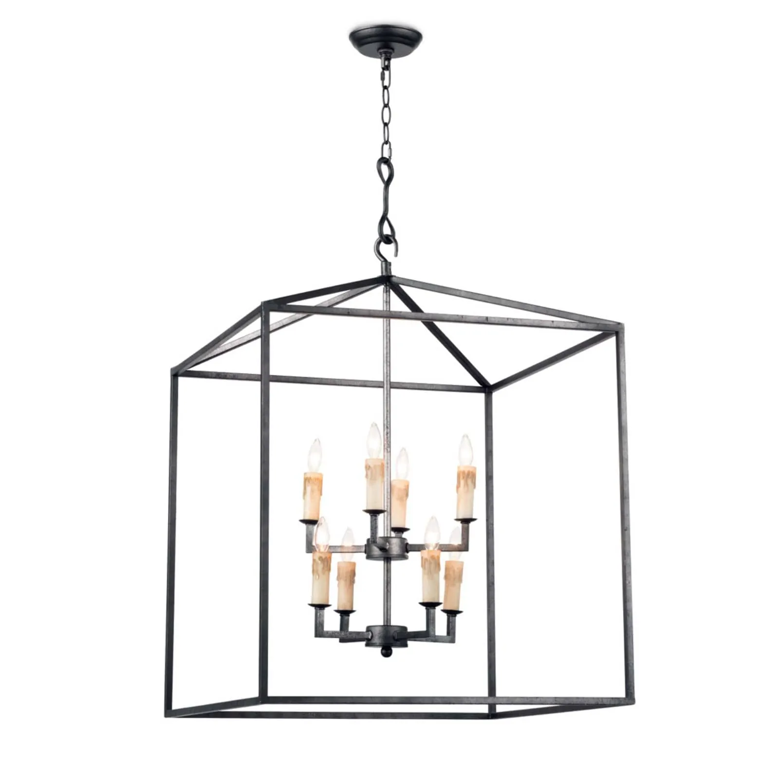 Cape Lantern (Gold Leaf or Blackened Iron)