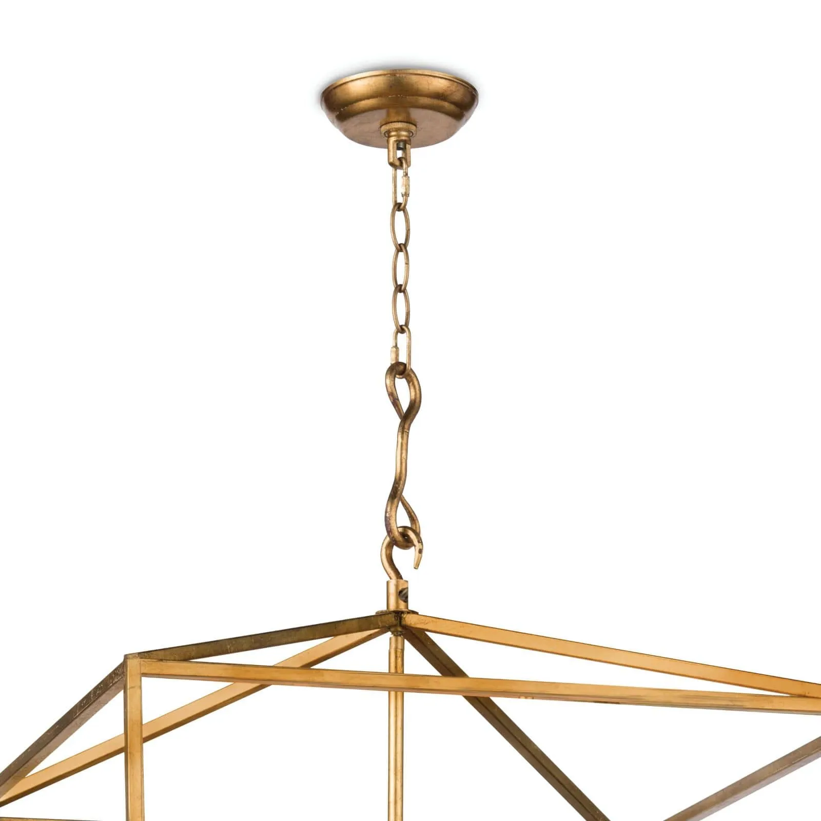 Cape Lantern (Gold Leaf or Blackened Iron)