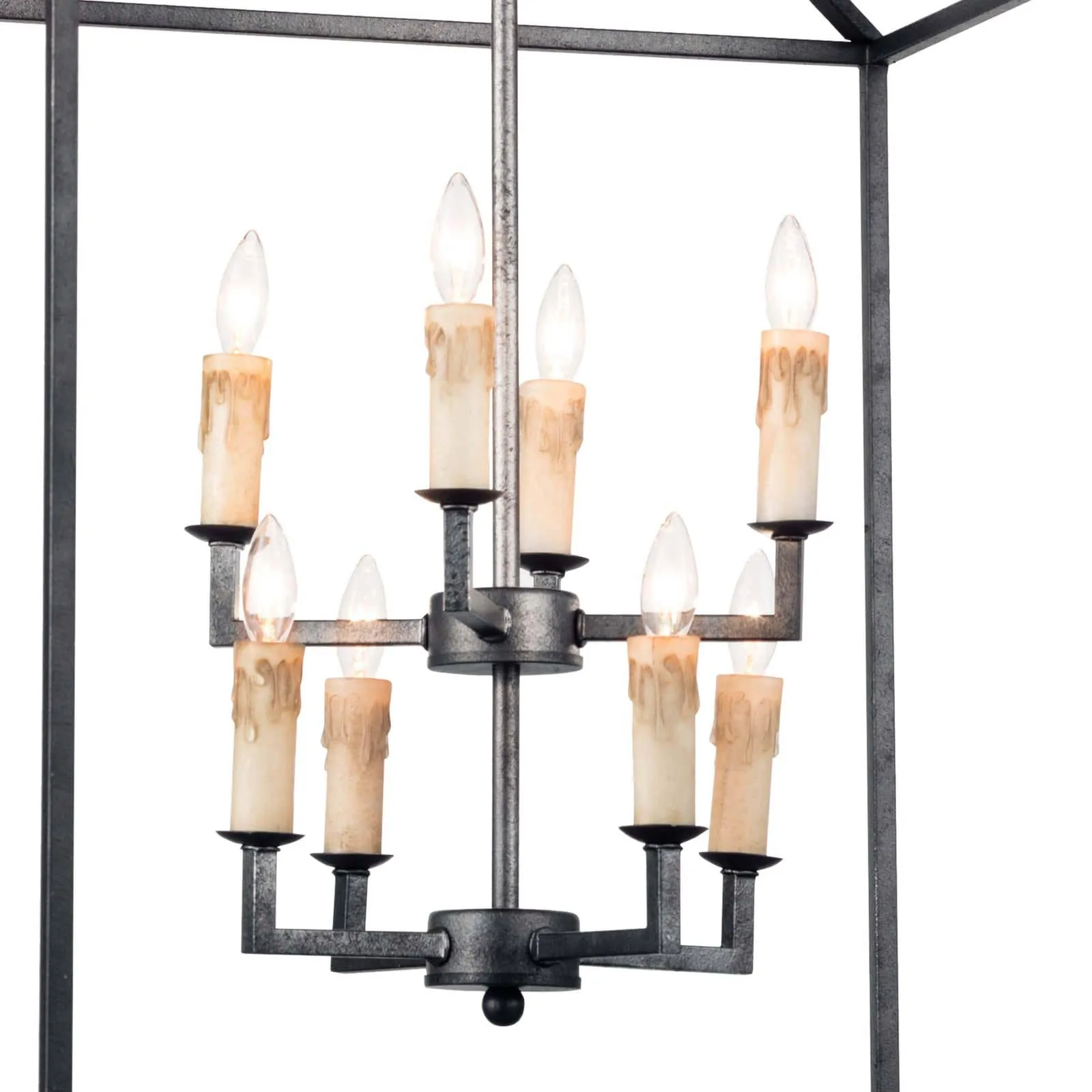 Cape Lantern (Gold Leaf or Blackened Iron)