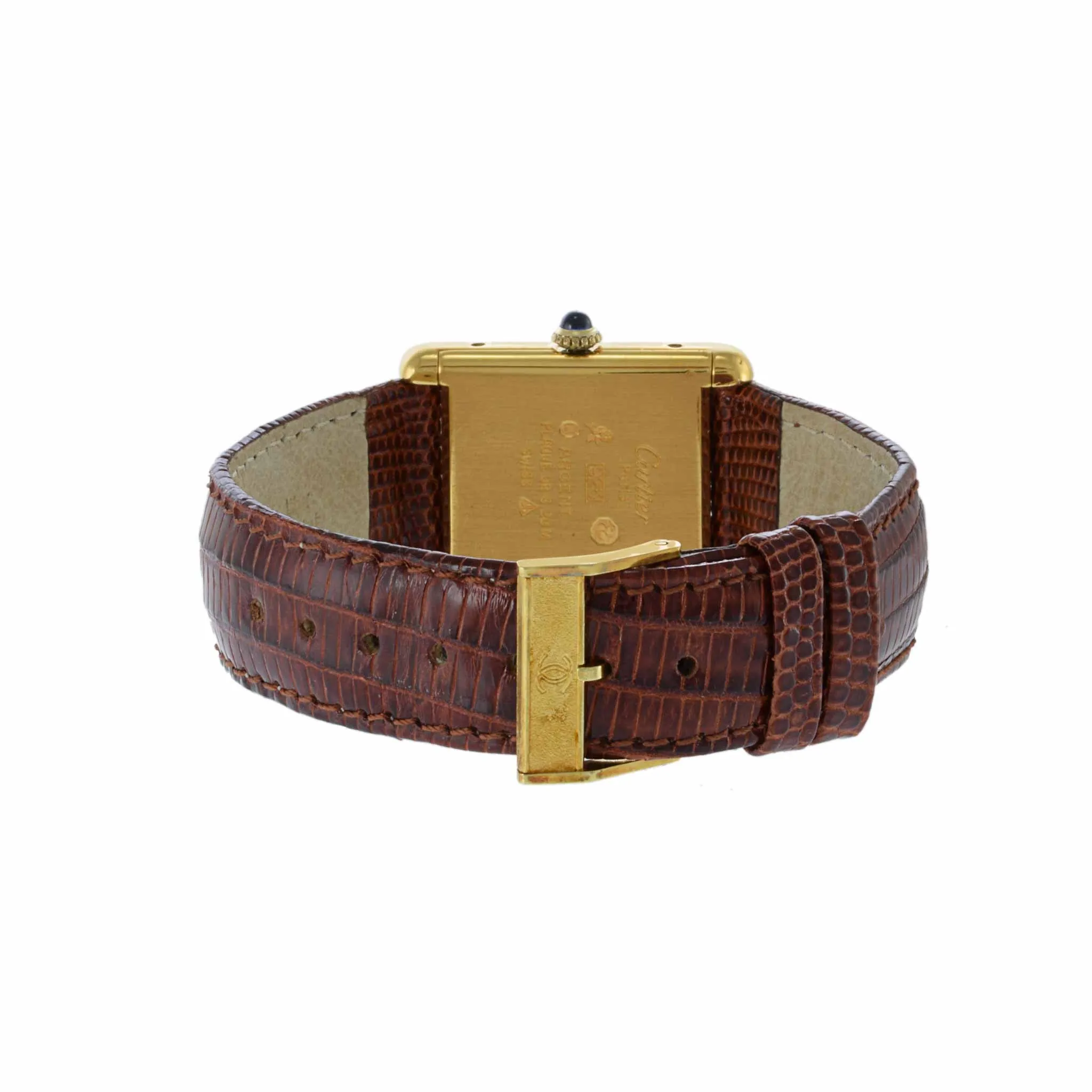 Cartier Must De Cartier Tank Vermeil Manual Wind