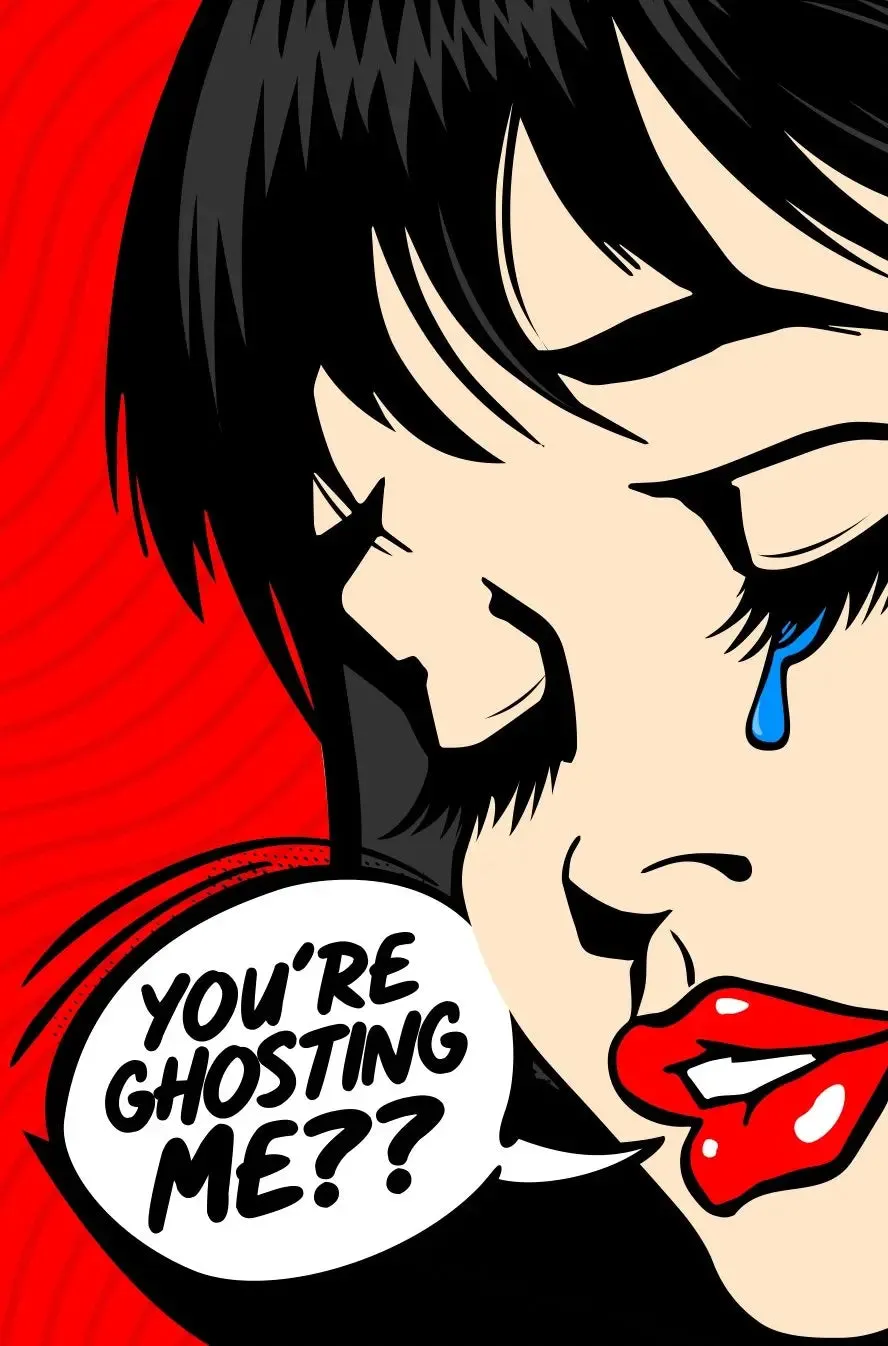 Casper: Pop Art Framed Poster – A Bold Expression of Modern Emotion