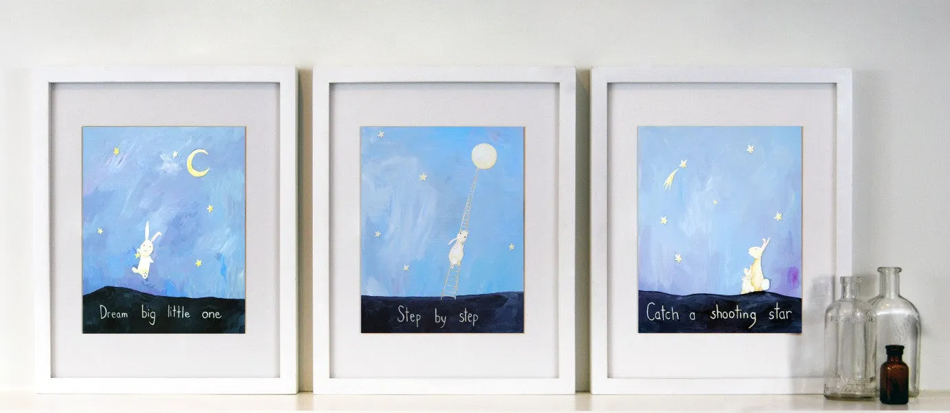 Catch a Shooting Star - Nursery Quote Art