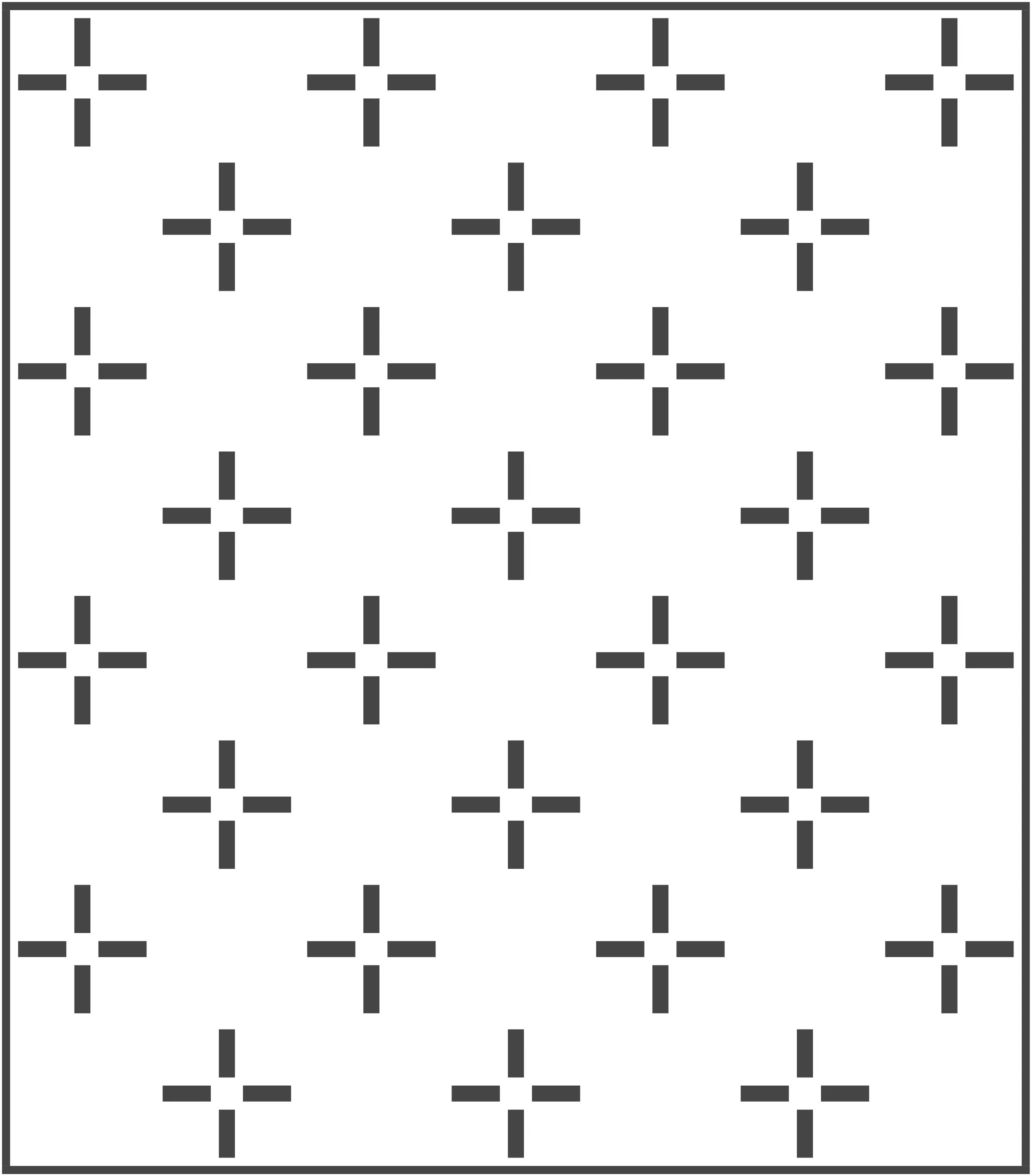 Centered Quilt Block Pattern