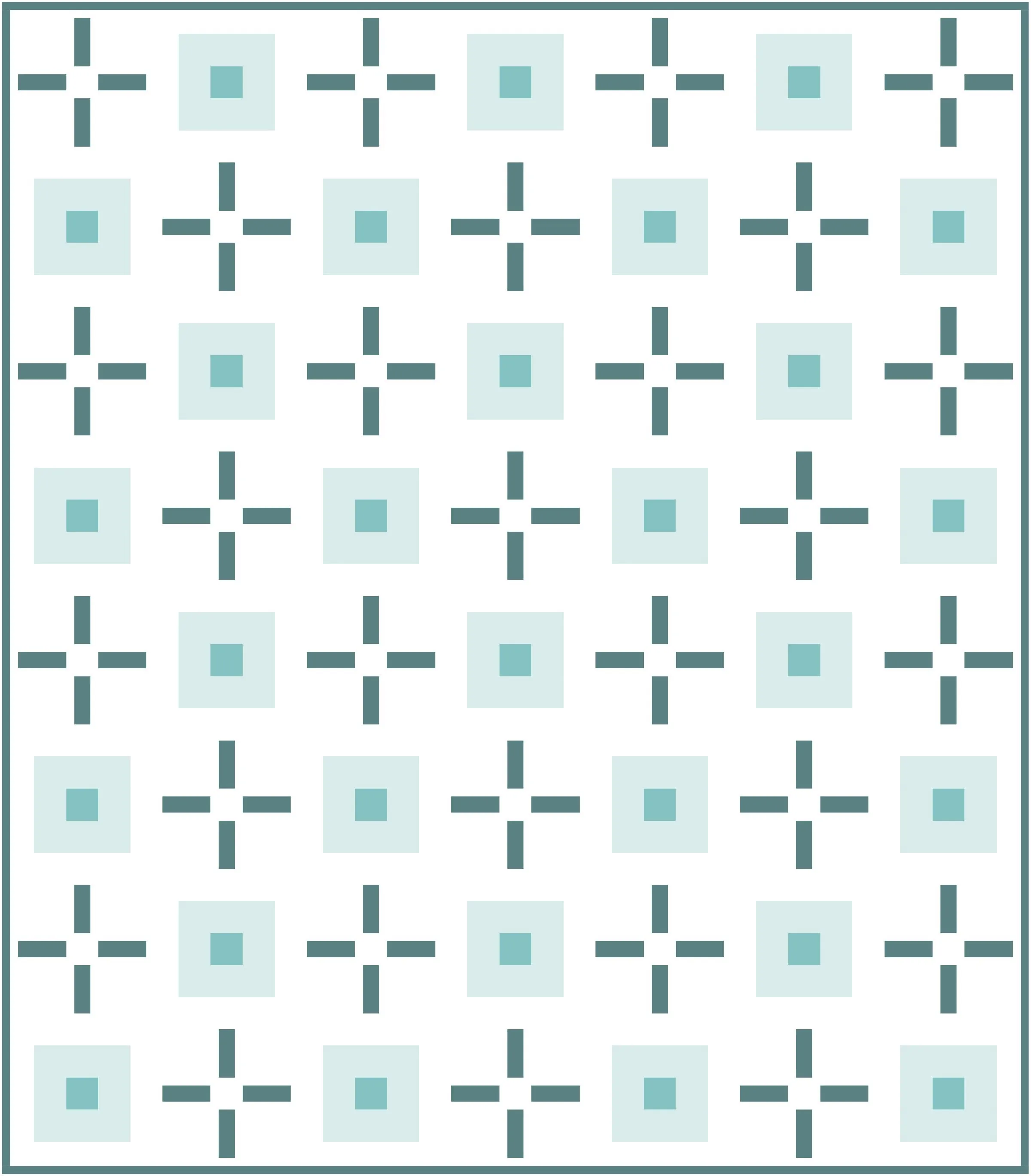Centered Quilt Block Pattern