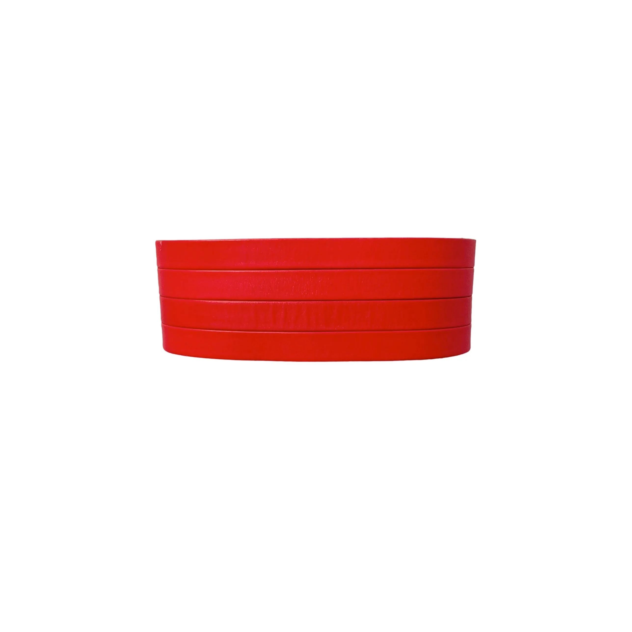 Chanel Red Logo Belt