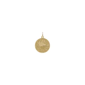 Cherry Blossom Scene Pendant (Silver)