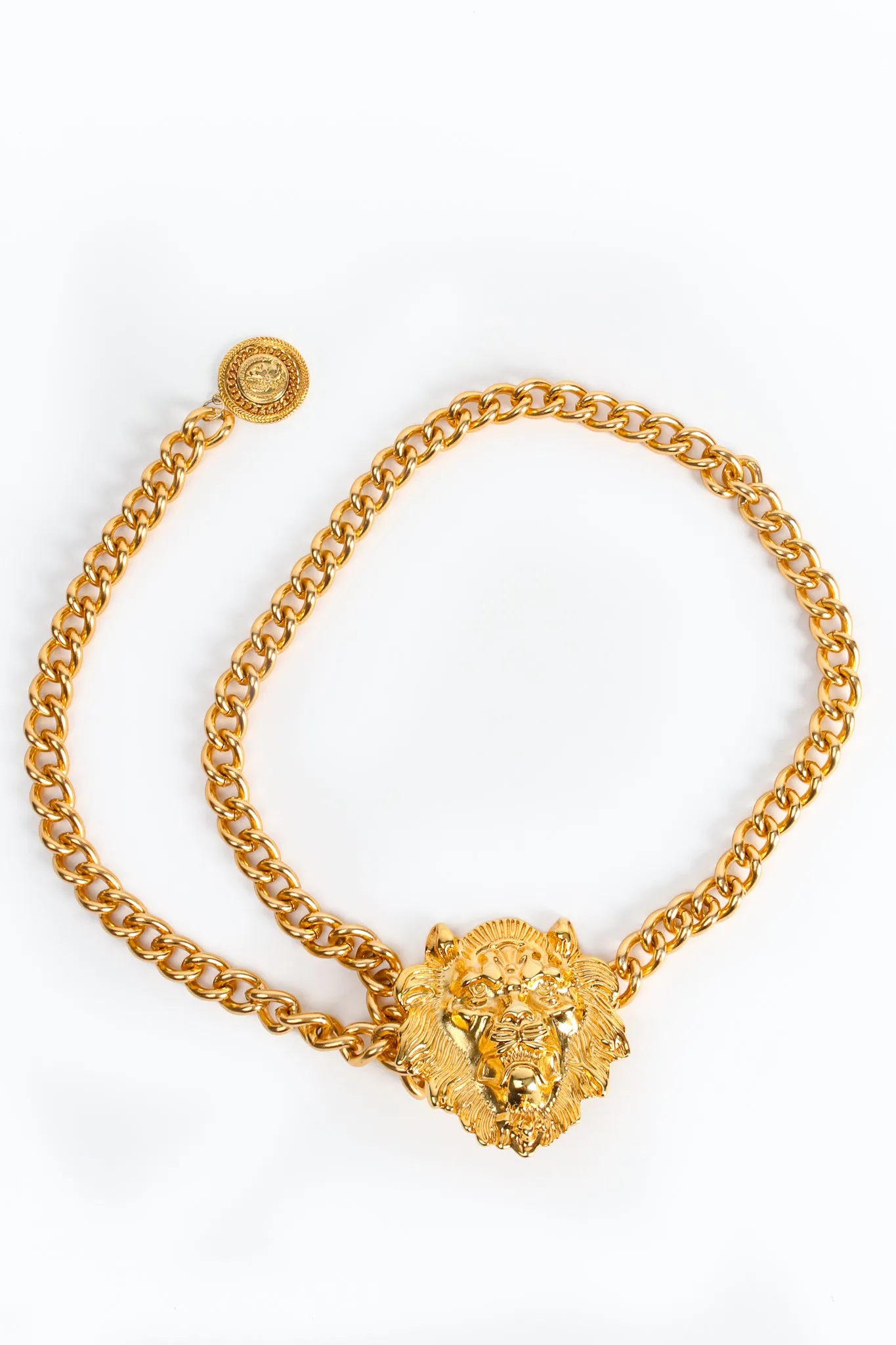 Chunky Lion Chain Link Belt