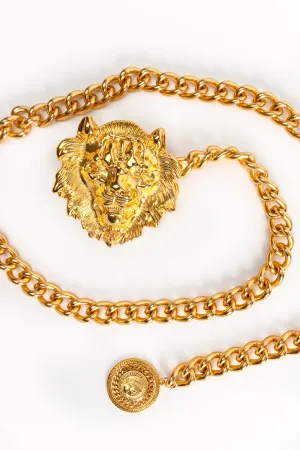 Chunky Lion Chain Link Belt