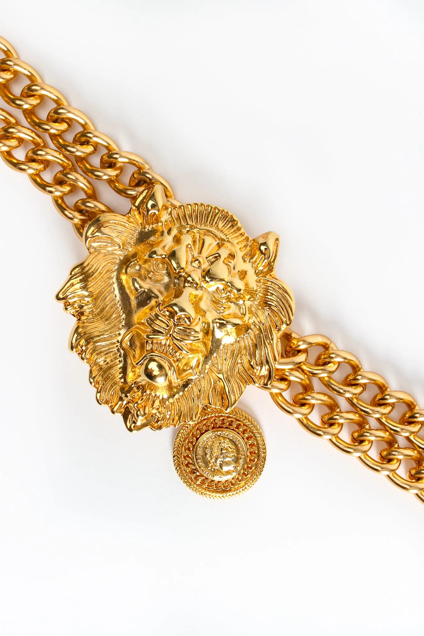 Chunky Lion Chain Link Belt