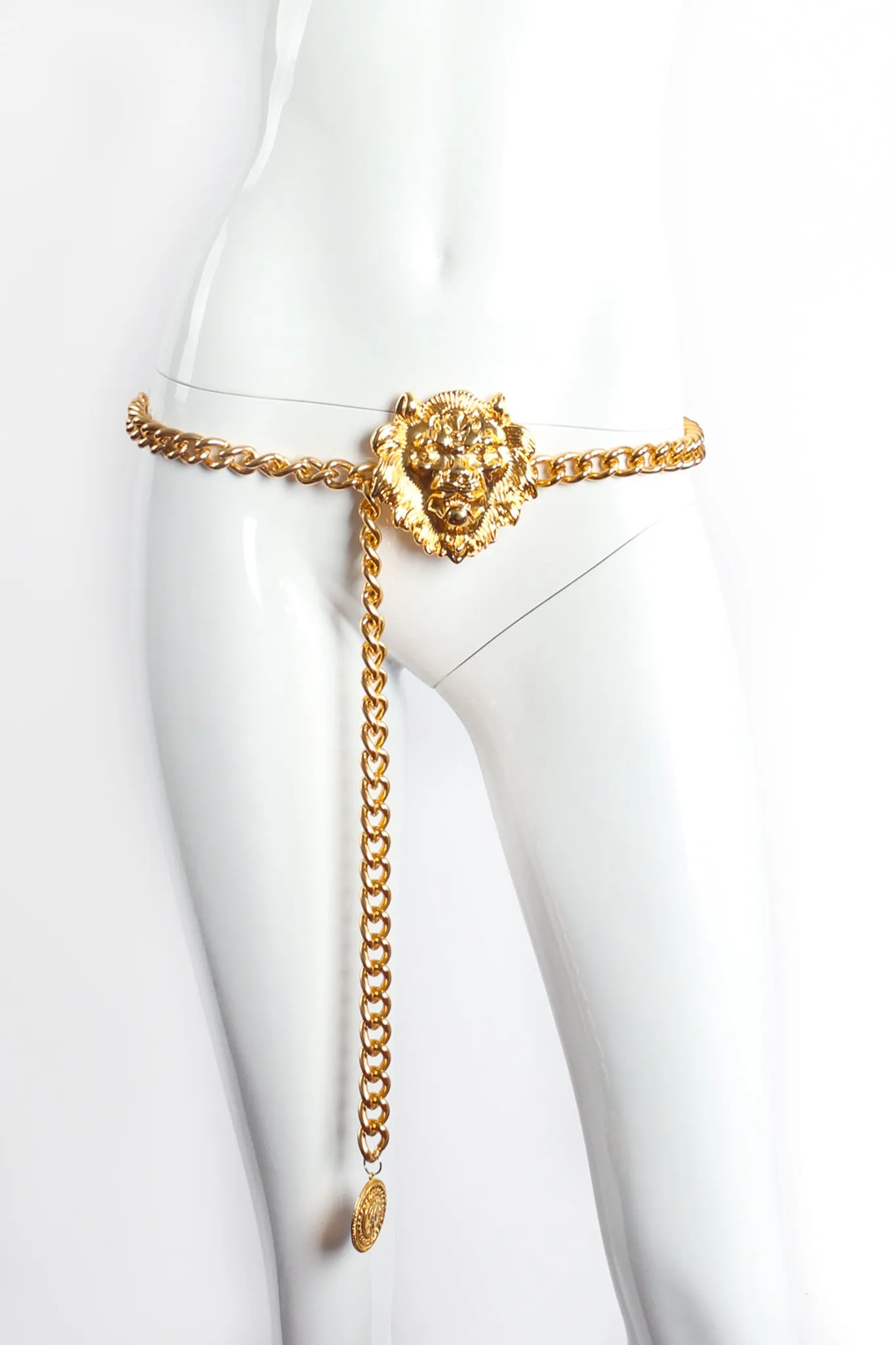 Chunky Lion Chain Link Belt