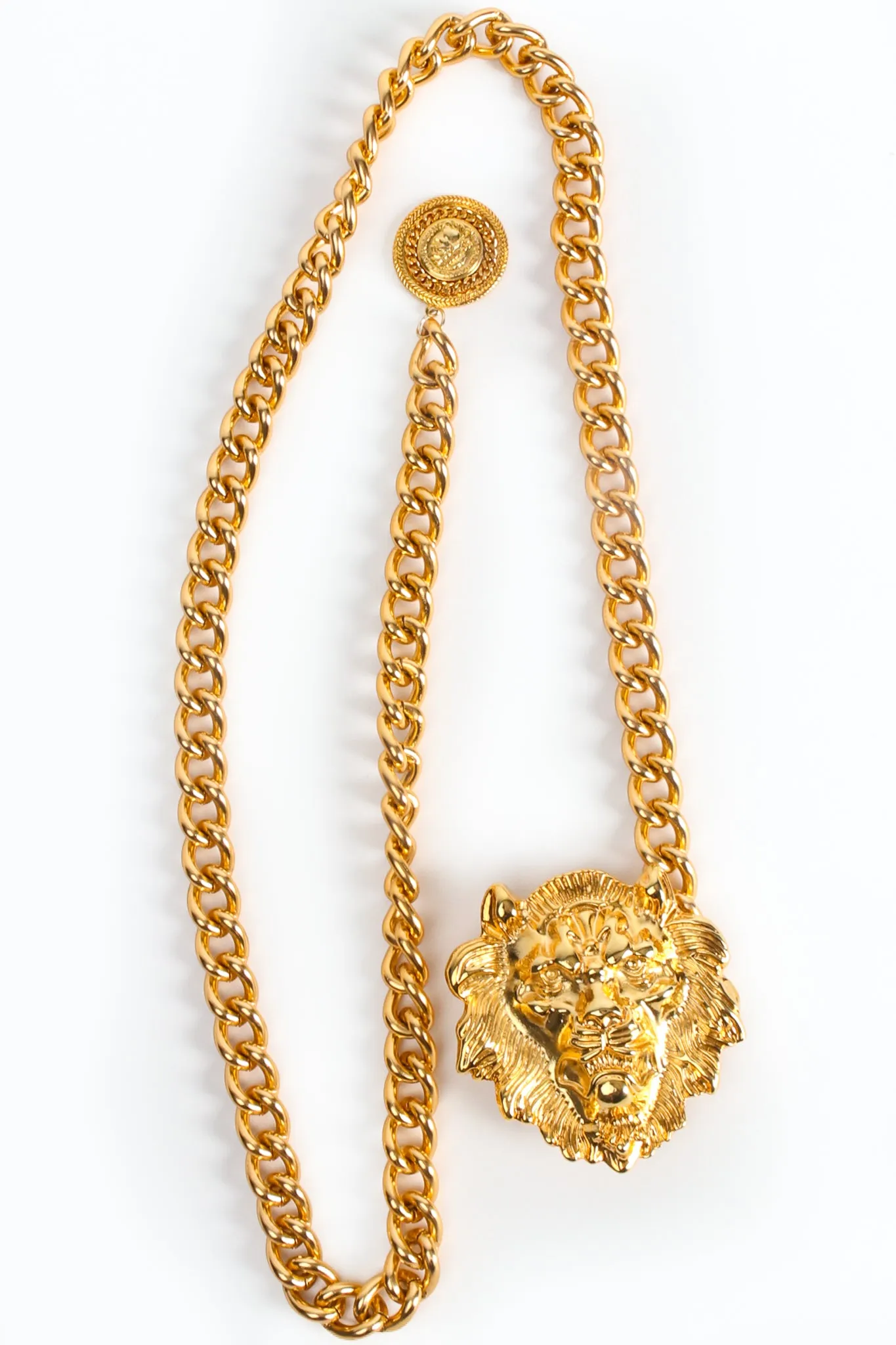 Chunky Lion Chain Link Belt
