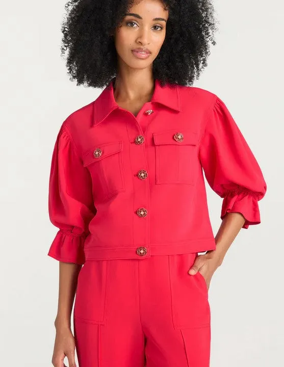 Cinq a Sept Julieta Jacket - Cardinal