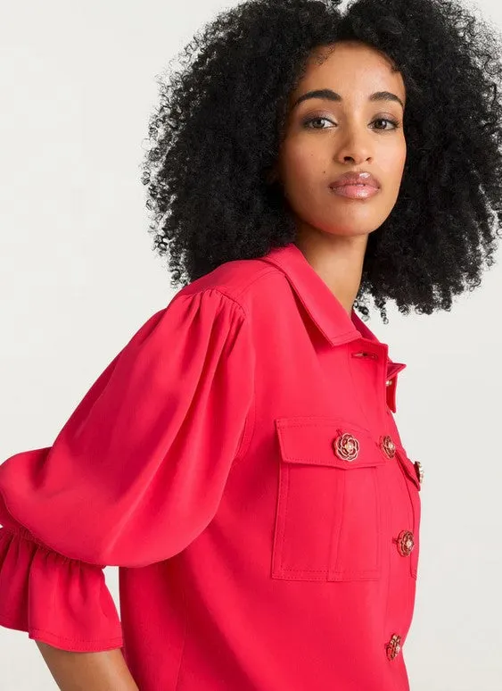 Cinq a Sept Julieta Jacket - Cardinal