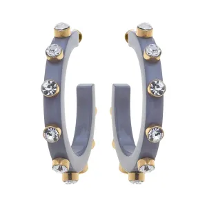 Color Crush Hoops Gray