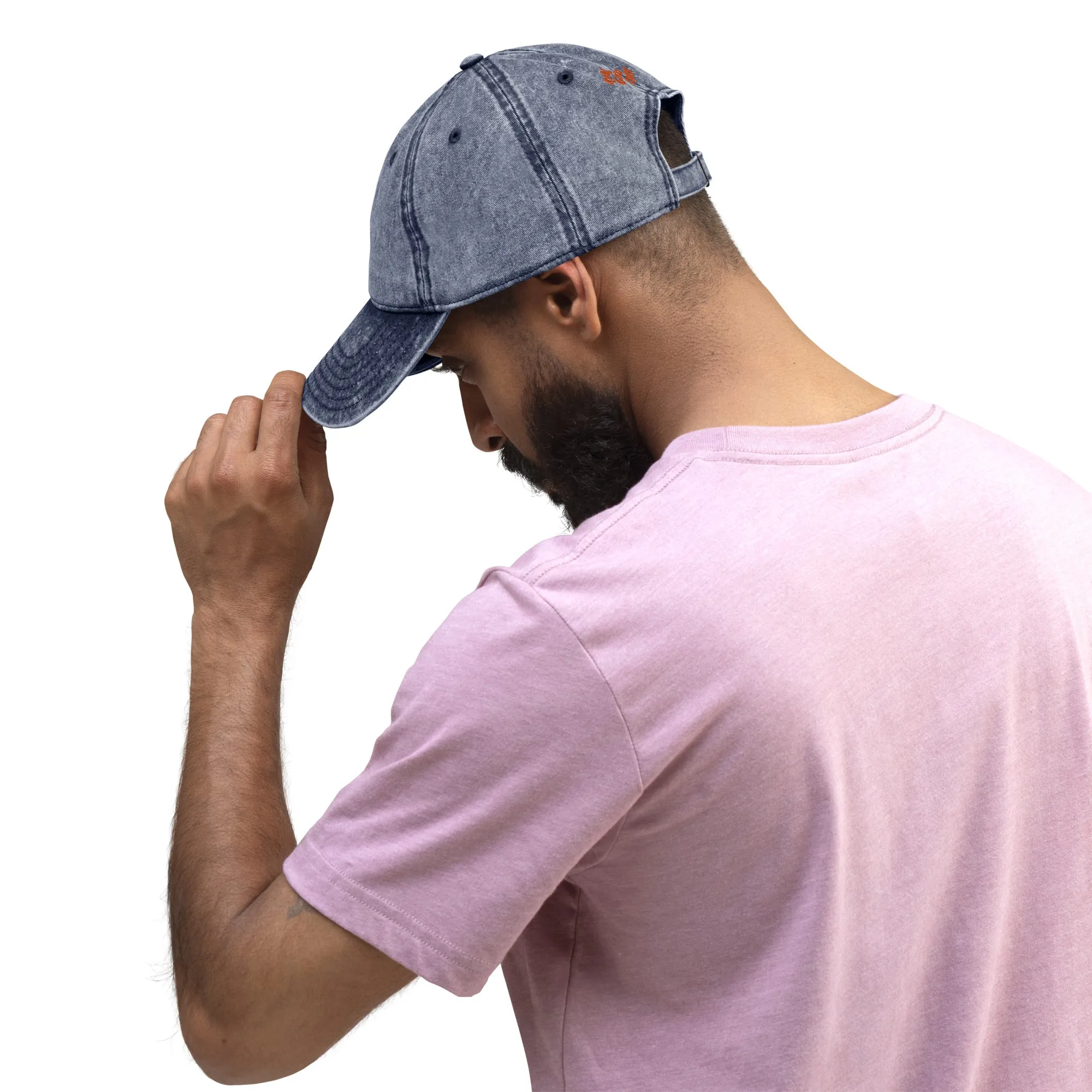 Compass Coffee Vintage Cotton Twill Cap