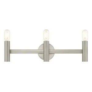 Copenhagen 3 Lt Brushed Nickel ADA Bath Vanity