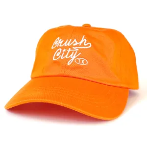 Crush Script | Strapback Ball Cap (Orange)