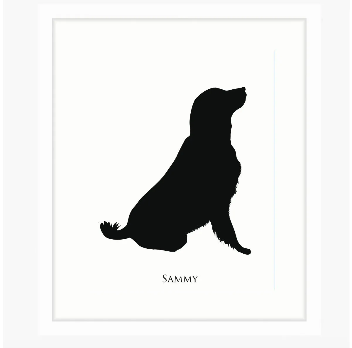 Custom Pet Silhouette - Full Body